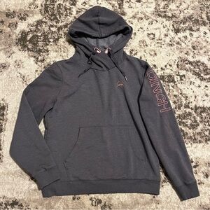 Cinch women’s hoodie gray size Medium, hooded sweatshirt
